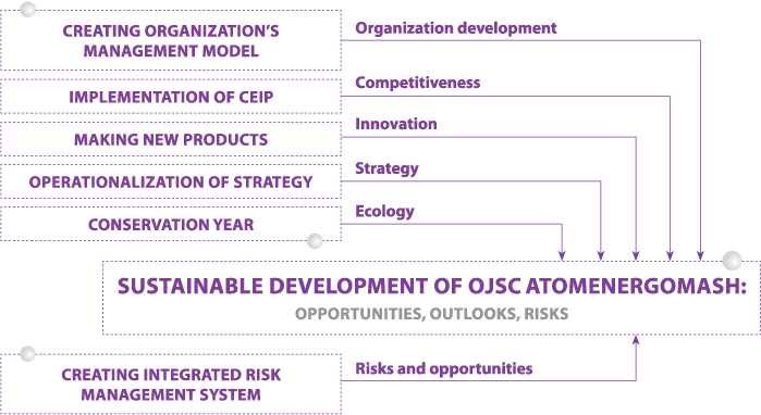 Sustainable development of OJSC Atomenergomash